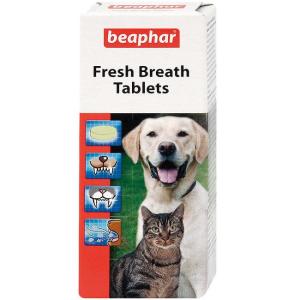 Средство от запаха из пасти для собак и кошек Beaphar Fresh Breath Tablets, 40 таб.