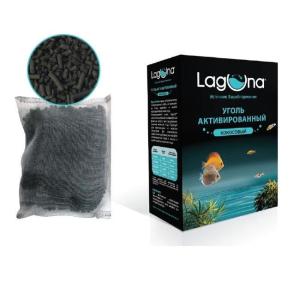 Уголь для аквариума Laguna, размер 12х7х17см.