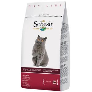 Корм для кошек Schesir Sterilized & Light, 1.5 кг, курица