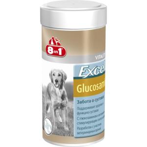 Витамины для собак 8 in 1 Excel Glucosamine, 55 таб.