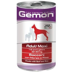 Корм для собак Gemon Dog Maxi, 1.25 кг, говядина с рисом