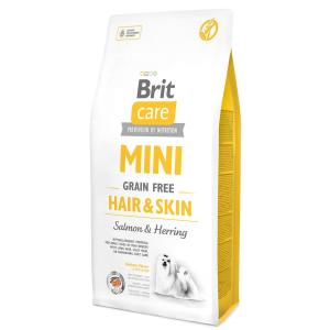 Корм для собак Brit Care MINI Hair & Skin, 7 кг, лосось
