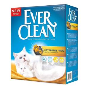 Наполнитель для кошачьего туалета Ever Clean LitterFree Paws, 10 кг