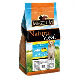 Корм для собак MEGLIUM Sensible, 3 кг, рыба и рис