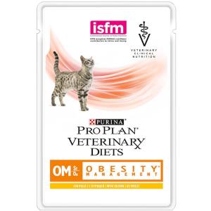 Корм для кошек Purina Pro Plan Veterinary Diets OM, 85 г, курица