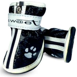 Ботинки для собак Triol YXS083-0 XXS, размер 4х3х4см., черный