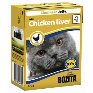 Корм для кошек Bozita Chicken Liver, 370 г, куриная печень