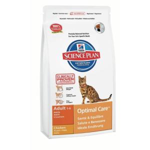 Корм для кошек Hill's Adult Optimal Care, 10 кг, курица