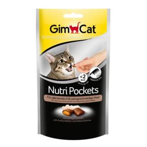 Лакомство для кошек GimCat Nutri Pockets, 60 г