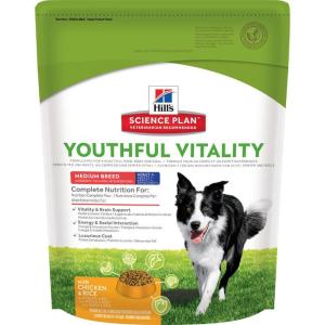 Корм для собак Hill's Youthful Vitality Medium 7+ , 750 г, курица