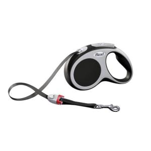 Поводок-рулетка для собак Flexi Vario Tape S, серый