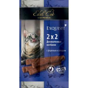 Лакомство для кошек Edel Cat, 30 г, форель и солод