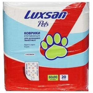 Пеленки для собак Luxsan  Premium, размер 60х90см., 20 шт.