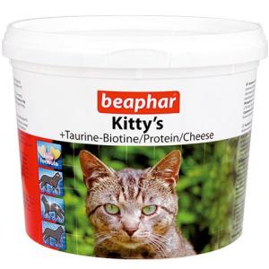 Витамины для кошек Beaphar Kitty's Mix, таурин, биотин, протеин, сыр, 750 шт.