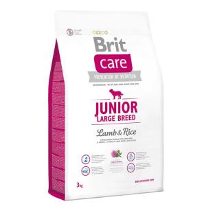 Корм для щенков Brit Care Junior Large Breed, 3 кг, Ягненок с рисом
