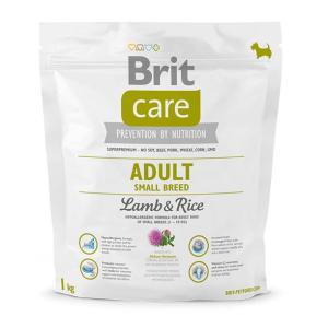 Корм для собак Brit Care Adult Small Breed, 1 кг, ягненок с рисом