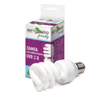 Лампа для террариума Repti-Zoo Friendly UVB 2.0