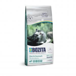 Корм для кошек Bozita Sensitive Diet & Stomach GF, 2 кг, лосем