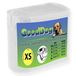 Подгузники для собак GoodDog XS, 18 шт.