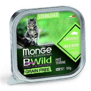 Корм для кошек Monge BWild, 100 г