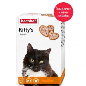 Витамины для кошек Beaphar Kitty's + Protein, 75 таб.