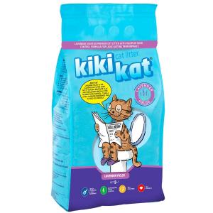 Наполнитель для кошачьего туалета KiKiKat Лаванда, размер 5 л., 4.35 кг