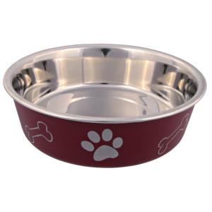 Миска для собак Trixie Stainless Steel Bowl, размер 21см., цвета в ассортименте