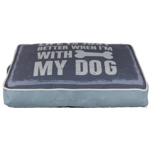 Лежак для собак Trixie Buddy M, размер 70×50см., серый