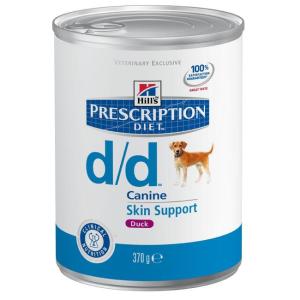 Корм для собак Hill's Prescription Diet D/D, 370 г, утка и рис