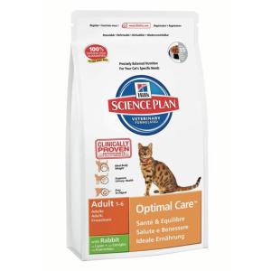 Корм для кошек Hill's Adult Optimal Care, 10 кг, кролик