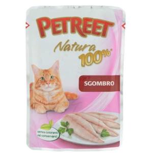 Корм для кошек Petreet Natura, 70 г, макрель