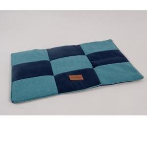 Лежак для собак Katsu Kern S, размер 75х50см., синий/голубой