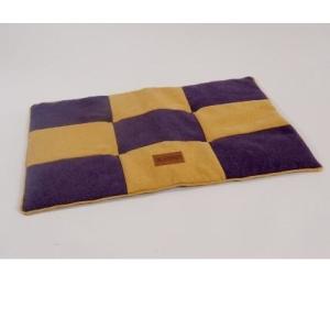 Лежак для собак Katsu Kern S, размер 75х50см., фиолетовый/желтый