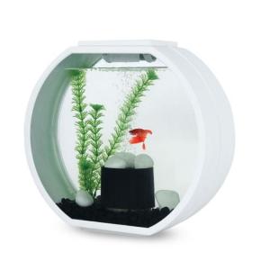Аквариум для рыб AA-Aquarium Deco O Mini, 10 л, размер 33.5х13.6х31см., белый