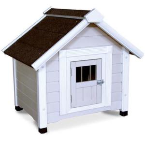 Деревянная будка для собак Triol, размер 81x65x76см.