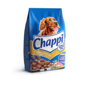 Корм для собак Chappi Сытный мясной обед, 600 г, мясное ассорти