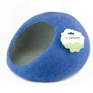 Домик для животных Zoobaloo Уютное гнездышко, размер 40х40х20см., синий