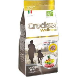 Корм для собак Crockex Wellness Adult, 2 кг, конина с рисом