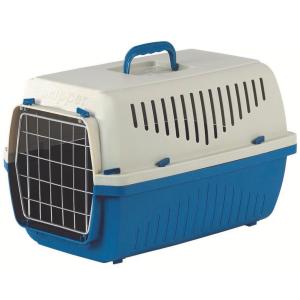 Переноска для собак и кошек Marchioro Skipper 2F M, размер 55х36х33см., сине-бежевый