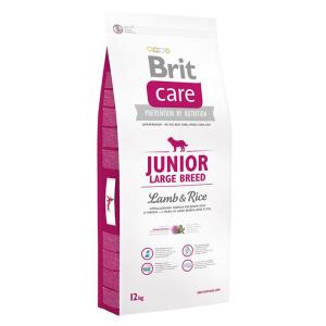 Корм для щенков Brit Care Junior Large Breed, 12 кг, Ягненок с рисом