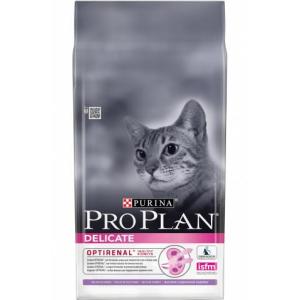 Корм для кошек Pro Plan Delicate, 7 кг, индейка