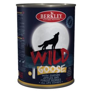 Корм для собак Berkley Berkley Wild #1, 400 г, гусь с цукини и лесными ягодами