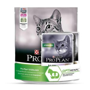 Корм для кошек Pro Plan Sterilised, 570 г, индейка