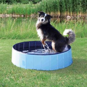 Бассейн для собак Trixie Dog Pool, размер 120х30​см., голубой / синий