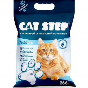 Наполнитель для кошачьего туалета Cat Step, 11.7 кг, 26.6 л, размер 0.21х0.3х0.4см.