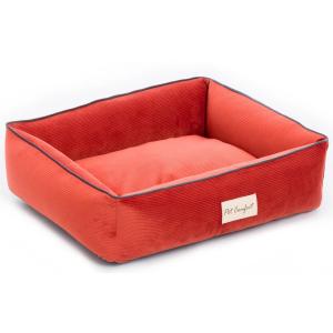 Лежак для собак и кошек Pet Comfort Golf Vita 02 XS, размер 45x55x16см., красный