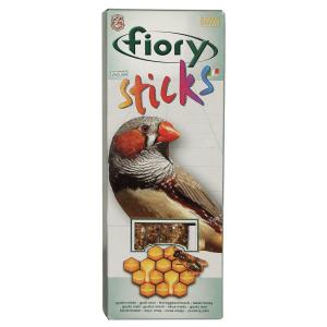 Палочки для экзотических птиц Fiory Sticks, 120 г, мед
