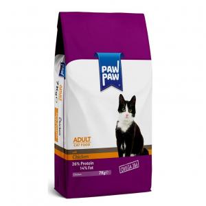 Корм для кошек Pawpaw Adult Cat Food, 7 кг, курица