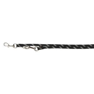 Поводок-перестежка для собак Trixie Sporty Rope L, черный