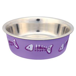 Миска для кошек Trixie Stainless Steel Bowl, размер 12см., цвета в ассортименте